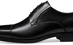 GIFENNSE Mens Leather Dress Shoes Mens Oxfords Formal Dress Shoes for Men