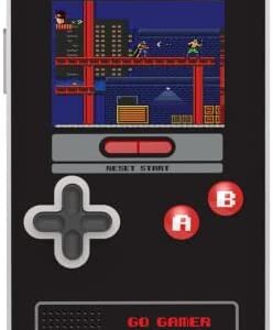 My Arcade Go Gamer Classic-RED: Portable Electronic Game Console with 300 Games, Full Color 2.5" Screen-Fun for The Whole Family (DGUN-3909)