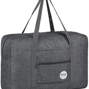 For Spirit Airlines Personal Item Bag 18x14x8 Travel Duffel Bag Underseat Foldable Carry-on Luggage for Women