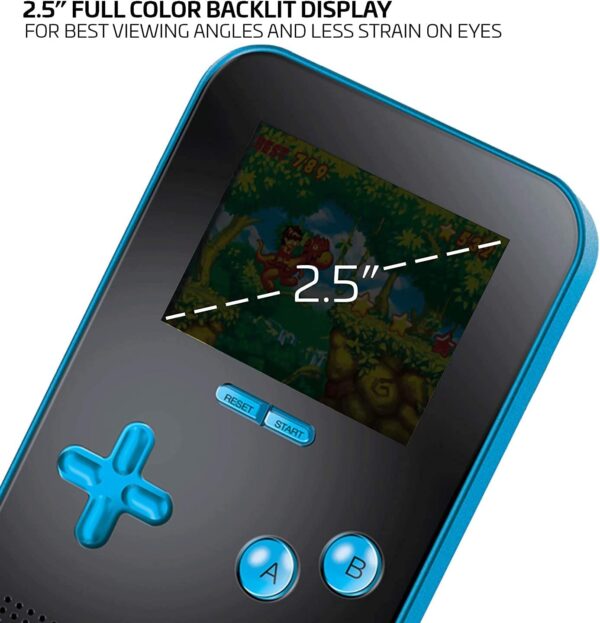 My Arcade Go Gamer Portable - Handheld Gaming System - 300 Retro Style Games - Battery Powered - Full Color Display - Volume Buttons - Headphone Jack - Electronic Games - Image 4