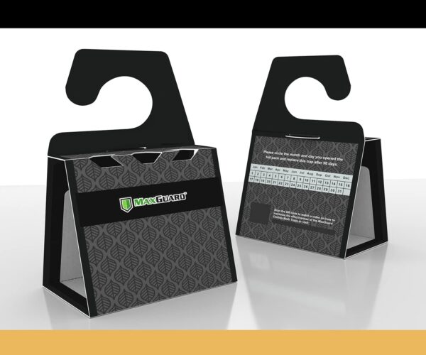MaxGuard Clothes Moth Traps (6+2 Free Traps) with Extra Strength Pheromones | Non-Toxic Sticky Glue Trap for Closets and Carpet Moths | No Mothballs | Lure, Trap and Kill Case-Bearing Webbing Moths | - Image 3