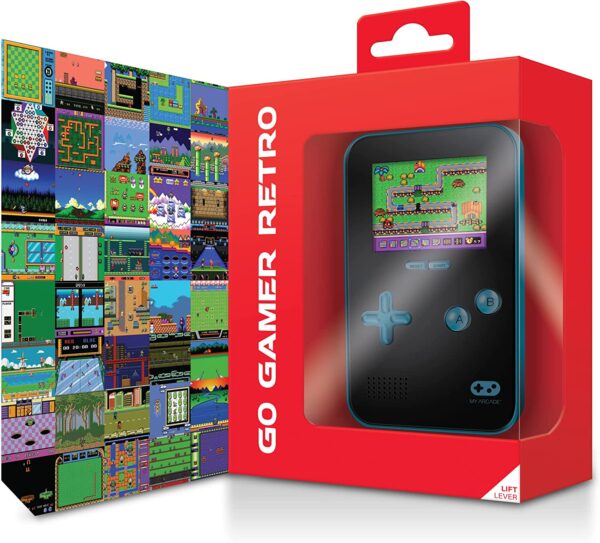 My Arcade Go Gamer Portable - Handheld Gaming System - 300 Retro Style Games - Battery Powered - Full Color Display - Volume Buttons - Headphone Jack - Electronic Games - Image 3